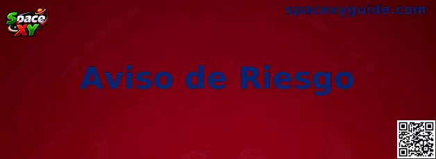 Aviso de Riesgo y juego responsable de Space XY