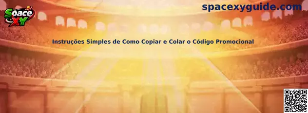 Instruções Simples de Como Copiar e Colar o Código Promocional